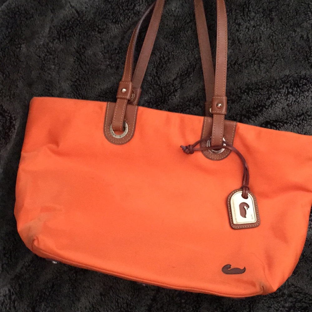 Orange Doonie Bag